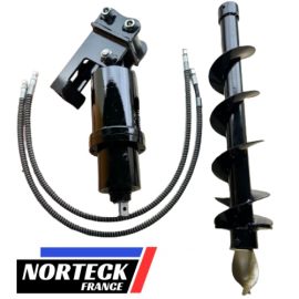 TARIERE HYDRAULIQUE MINI PELLE NORTECK