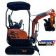 MINI PELLE NORTECK SX16 1,5 Tonne