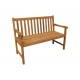 Banc acacia 2 pers - L.119 X P.59 X H.89 cm